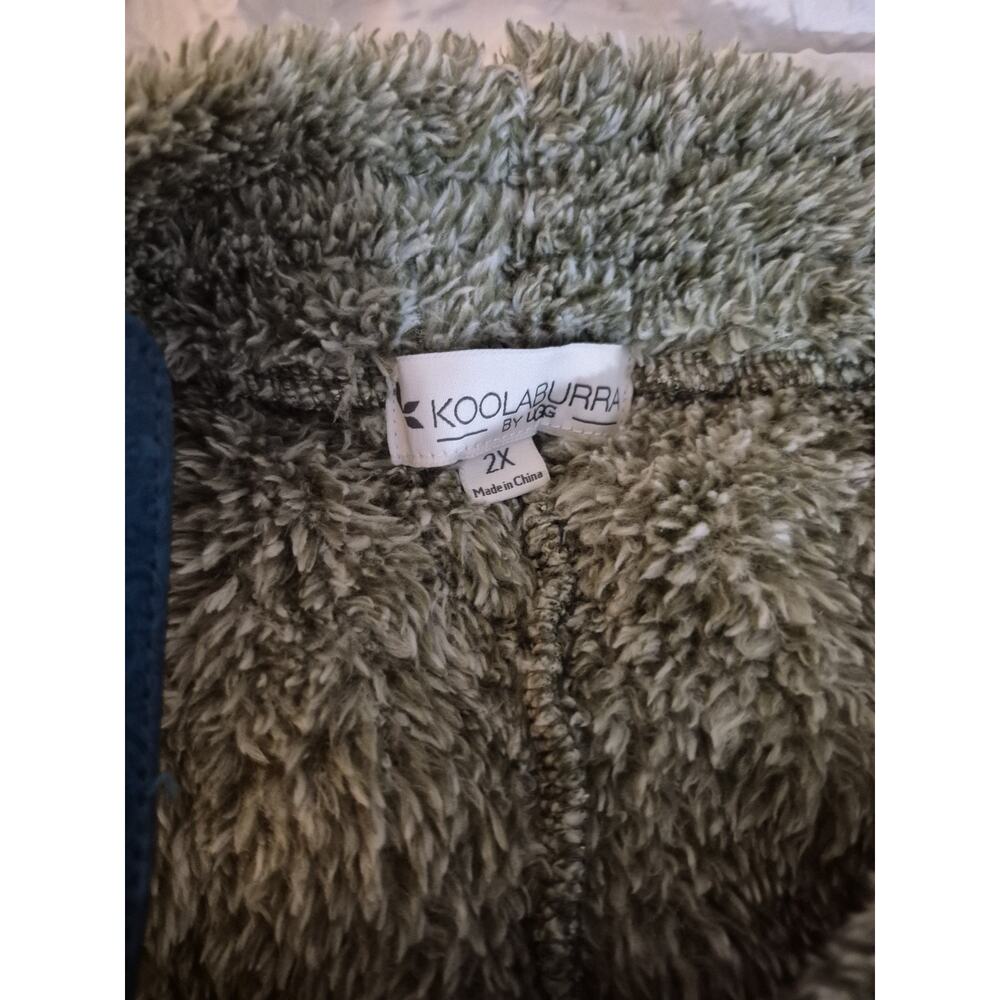 💥 UGG KOOLABURRA 2XL Fuzzy Jogger Pants Loungewear Cozy Sweatpants Womens D1 - Picture 4 of 6